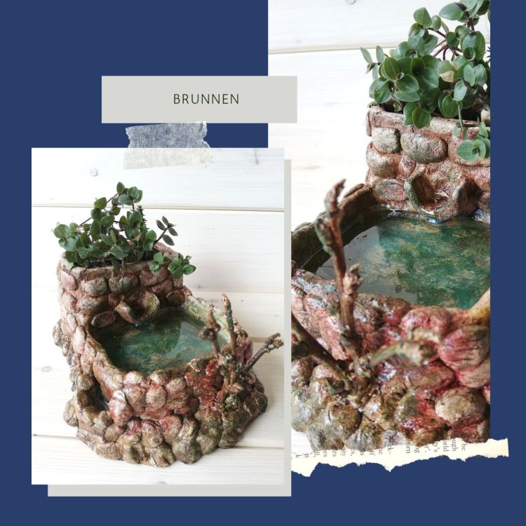 Die Quelle - Blumentopf