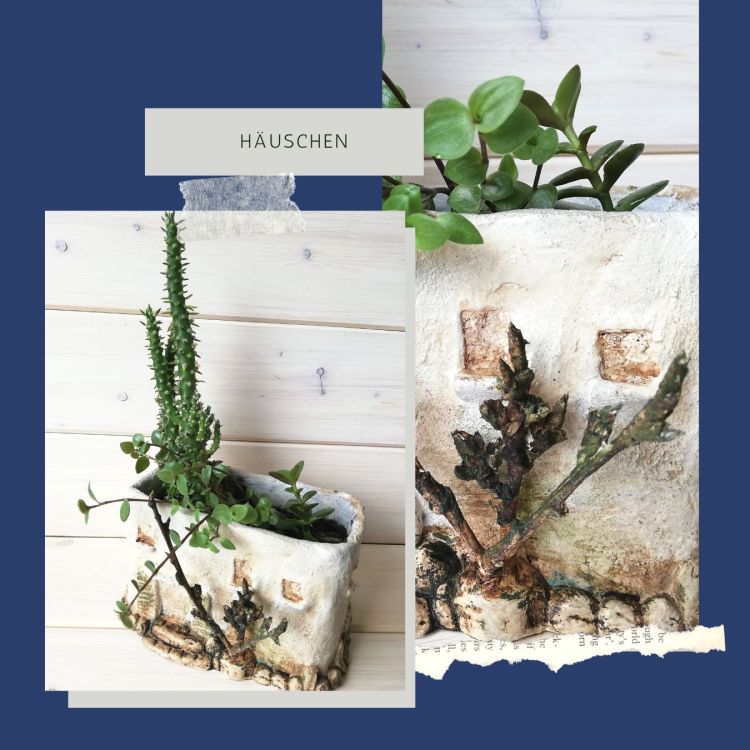 Mediterranes Blumenhaus